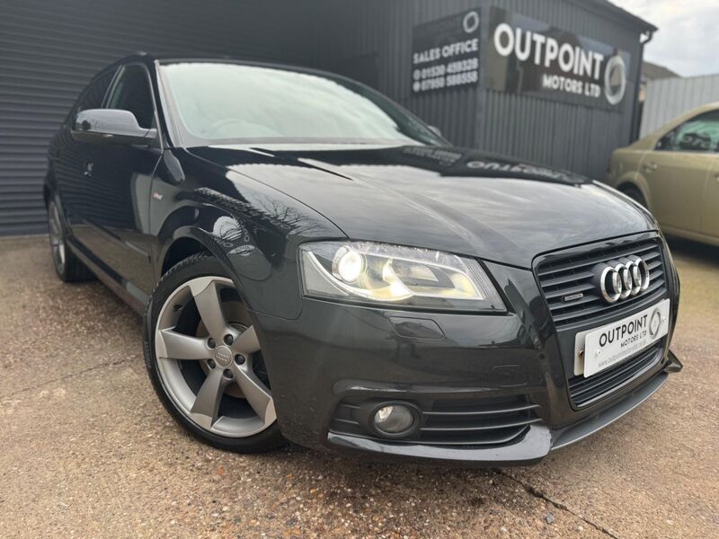 AUDI A3 2.0 TFSI Black Edition Sportback S Tronic quattro Euro 5 5dr 2013