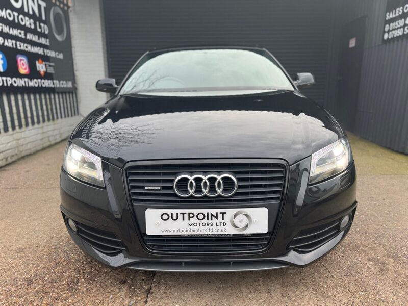 AUDI A3 2.0 TFSI Black Edition Sportback S Tronic quattro Euro 5 5dr 2013