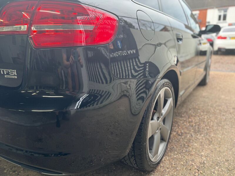 AUDI A3 2.0 TFSI Black Edition Sportback S Tronic quattro Euro 5 5dr 2013