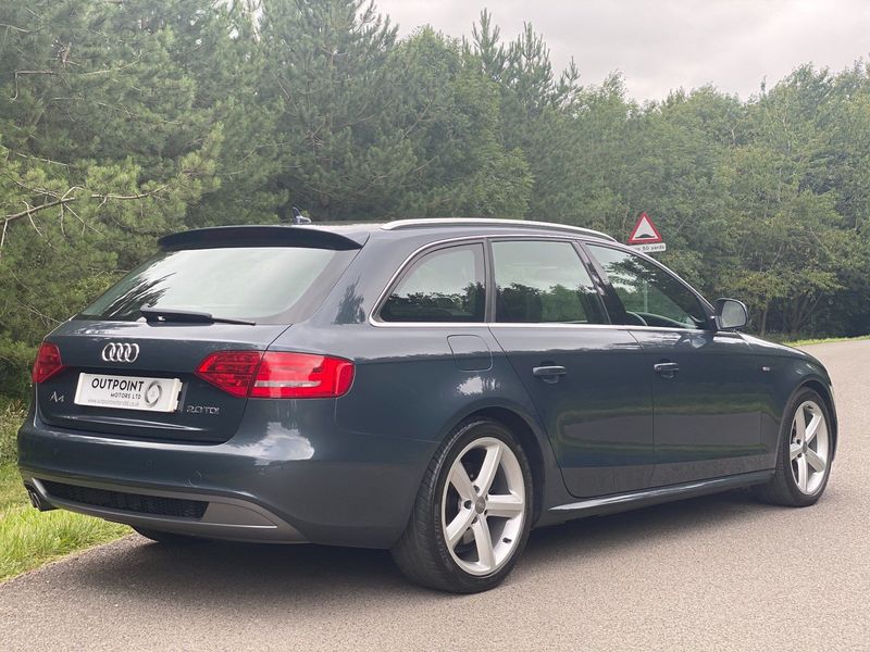 AUDI A4 AVANT 2.0 TDI S line Multitronic 5dr 2009